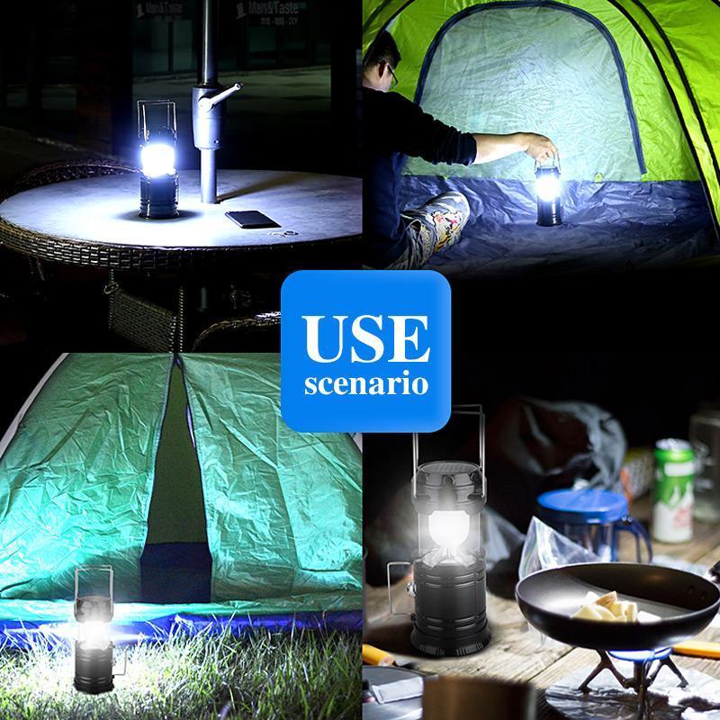 FlameLite | Die 3-in-1 Campinglaterne mit Flammen-Effekt