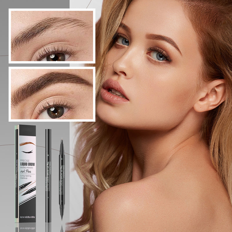 1+1 GRATIS | BrowMaster™ | 2-in-1 Flüssiges Augenbrauenstift
