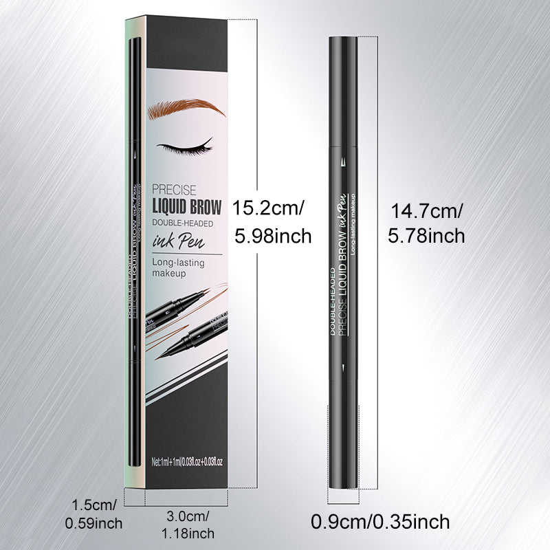 1+1 GRATIS | BrowMaster™ | 2-in-1 Flüssiges Augenbrauenstift
