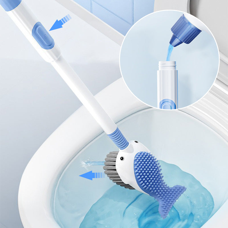 50% Rabatt | CleanGrip™ | Toilettenbürstenset mit Saugnapf