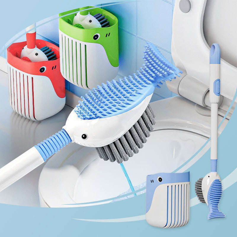 50% Rabatt | CleanGrip™ | Toilettenbürstenset mit Saugnapf