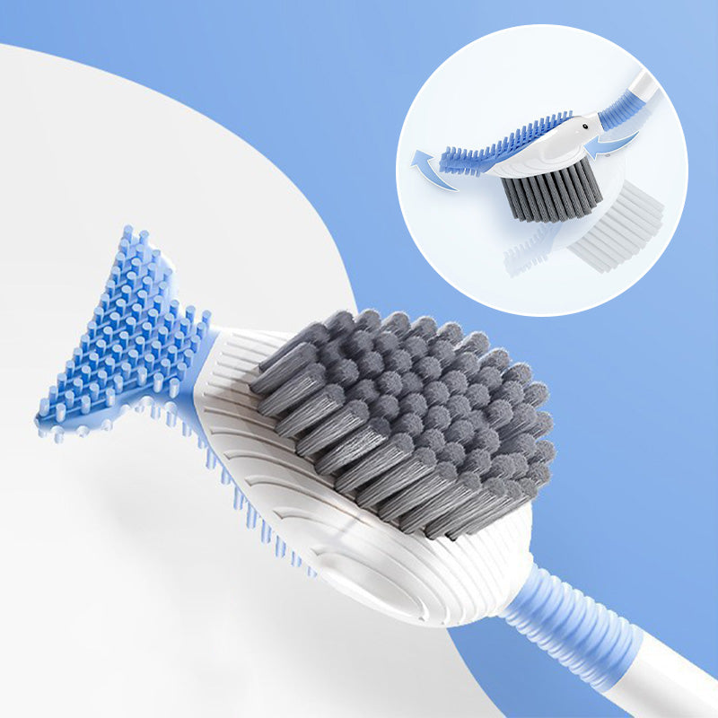 50% Rabatt | CleanGrip™ | Toilettenbürstenset mit Saugnapf