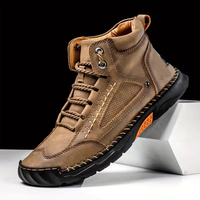 50% RABATT | StyleFlat™ | Handbestickte Herren-Stiefeletten