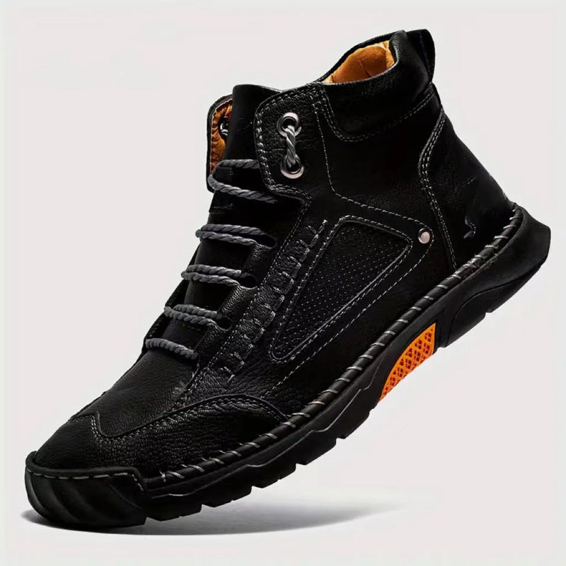 50% RABATT | StyleFlat™ | Handbestickte Herren-Stiefeletten