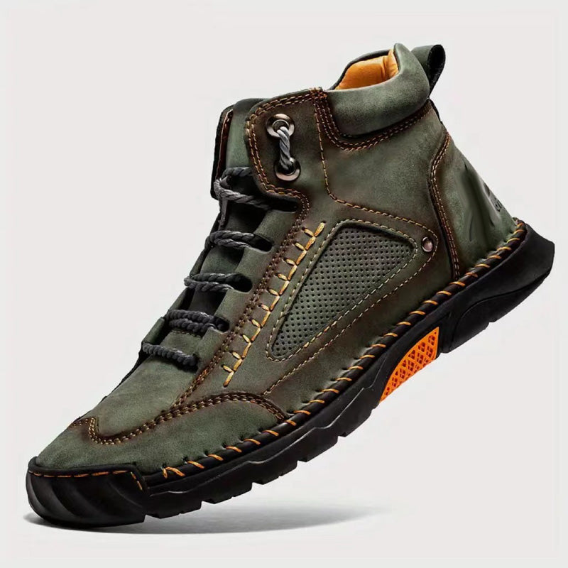 50% RABATT | StyleFlat™ | Handbestickte Herren-Stiefeletten