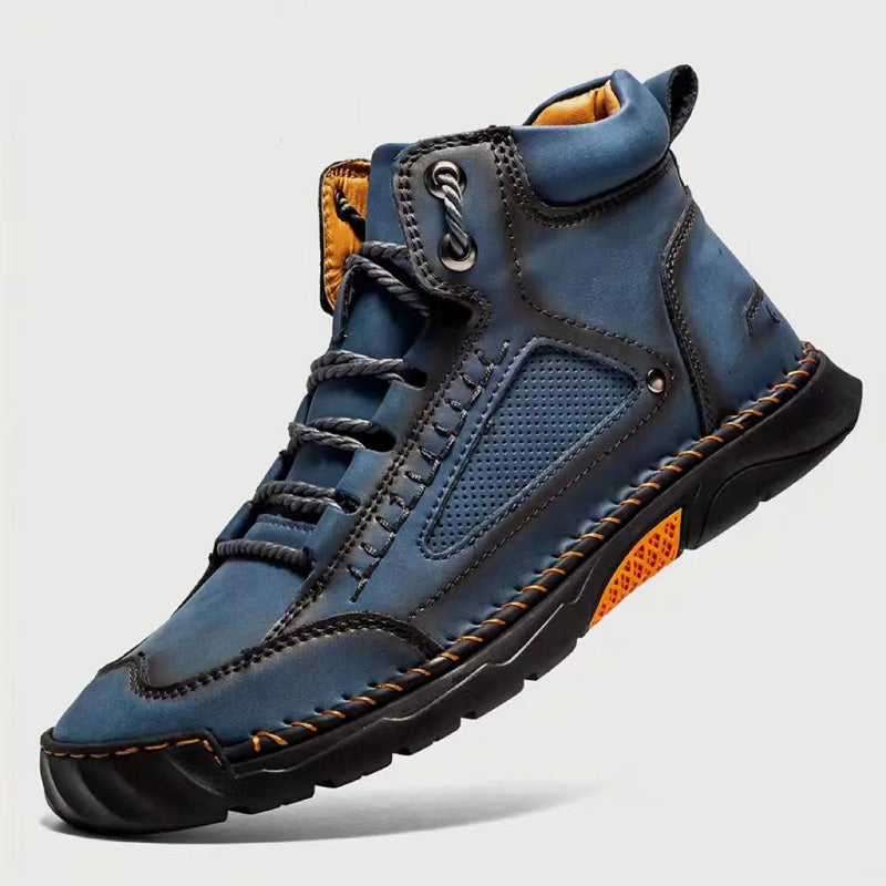 50% RABATT | StyleFlat™ | Handbestickte Herren-Stiefeletten