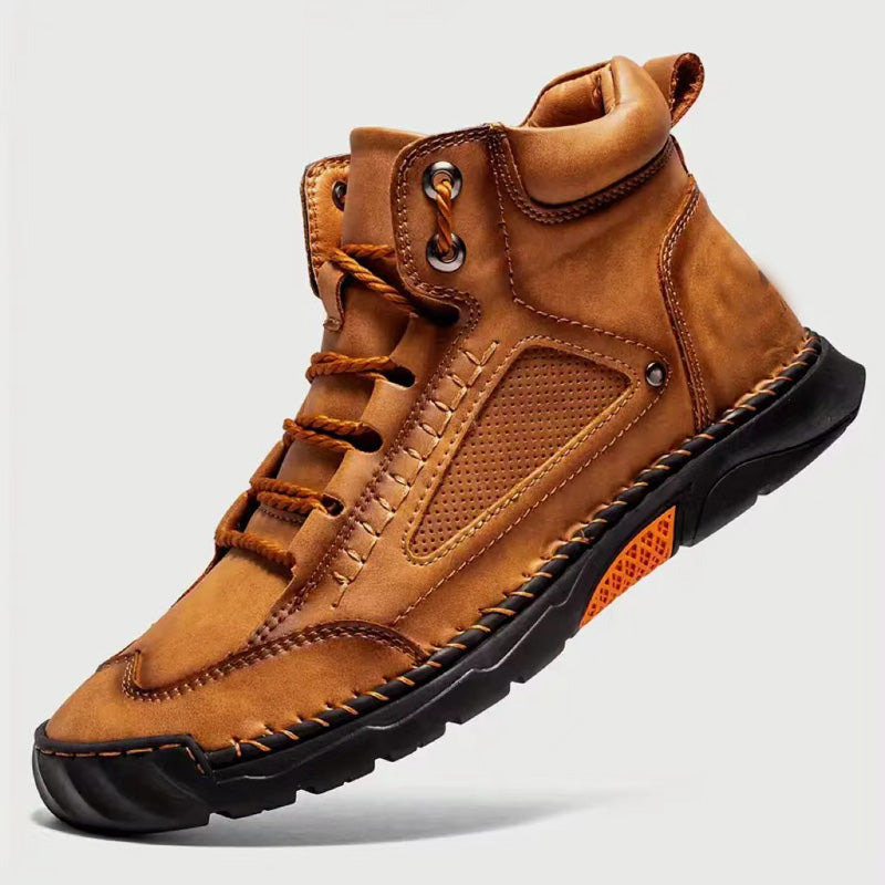50% RABATT | StyleFlat™ | Handbestickte Herren-Stiefeletten