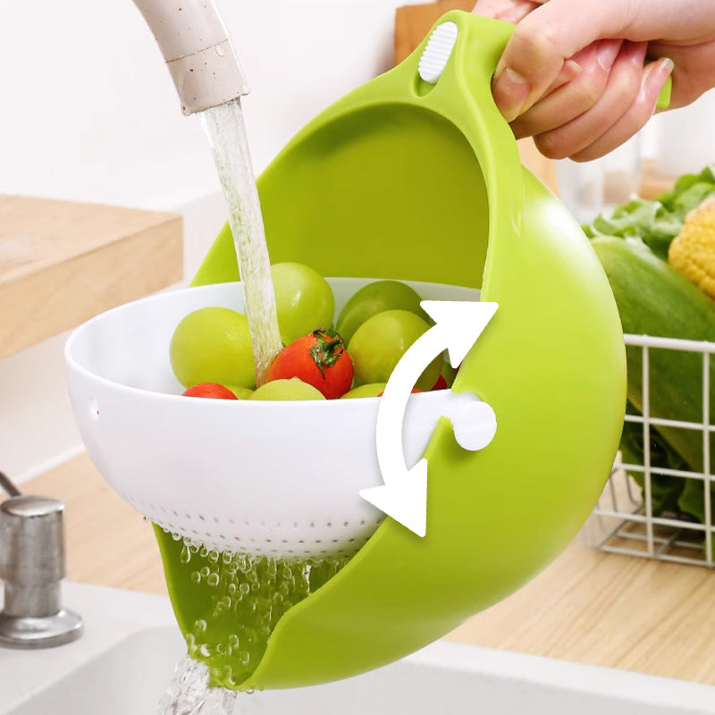 SpinDrain | Abgießen ohne Kleckern in Sekunden
