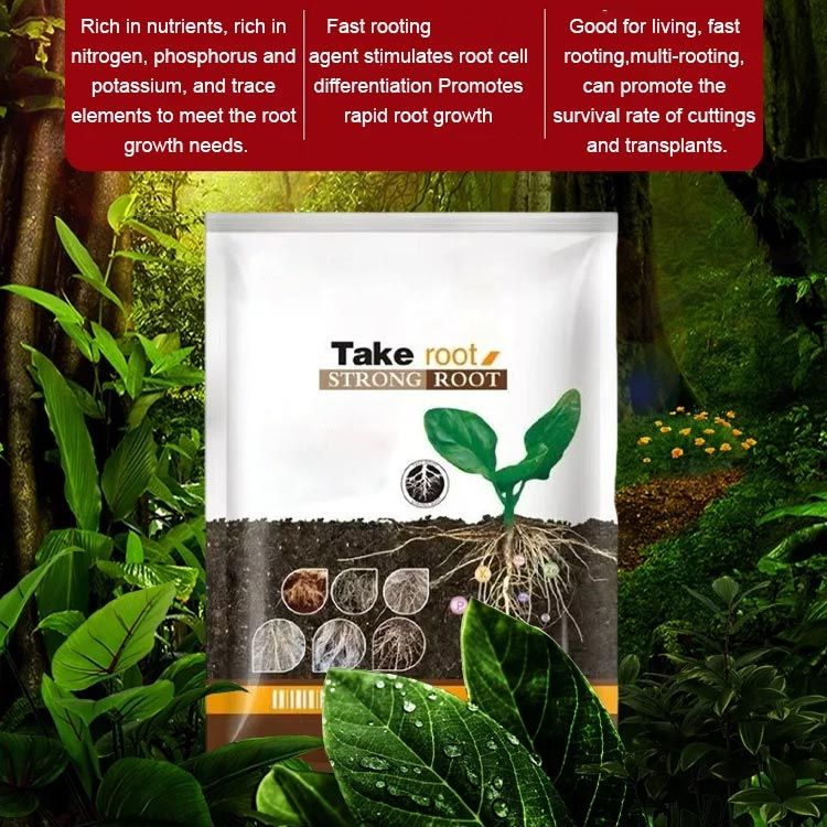RootPro | Starkes Bewurzelungspulver für gesunde Pflanzenwachstums