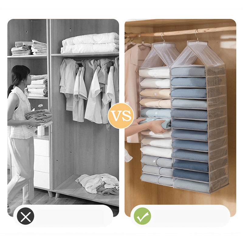 FoldRack | Spart Platz &amp; hält Kleidung perfekt organisiert