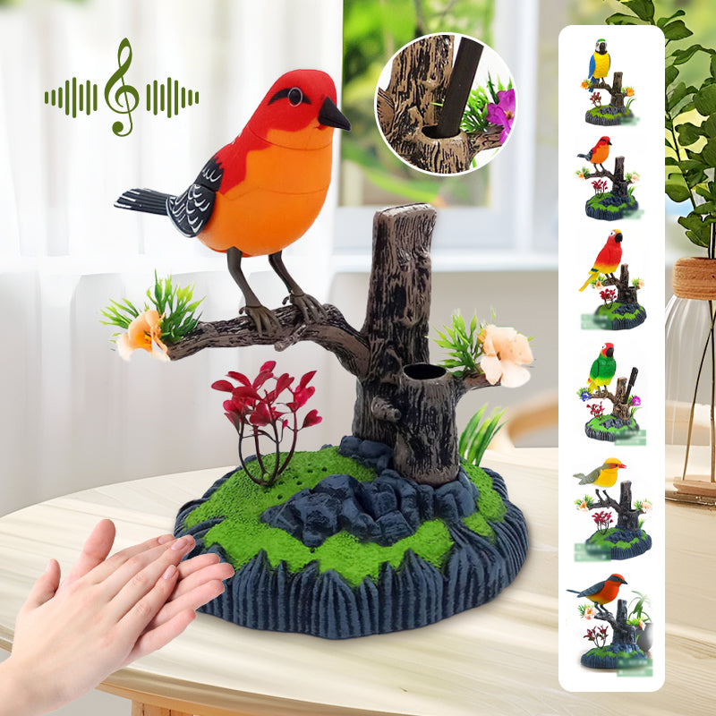 ChirpJoy™ | Interaktives Spielzeug mit sprachaktiviertem, zwitscherndem Vogel für stundenlangen Spaß