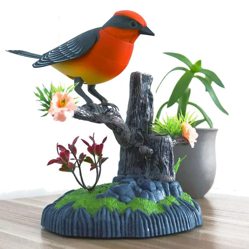 ChirpJoy™ | Interaktives Spielzeug mit sprachaktiviertem, zwitscherndem Vogel für stundenlangen Spaß