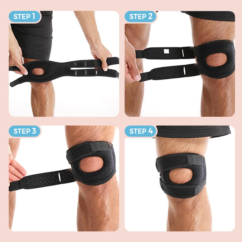 FlexiKnee™ | Verstellbare & Atmungsaktive Kniebandage