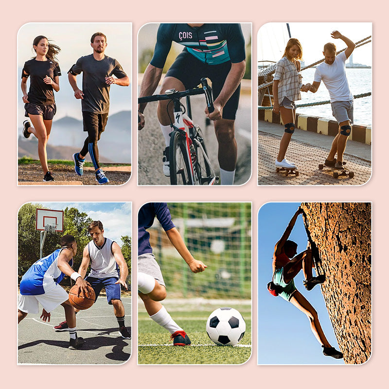 FlexiKnee™ | Verstellbare & Atmungsaktive Kniebandage