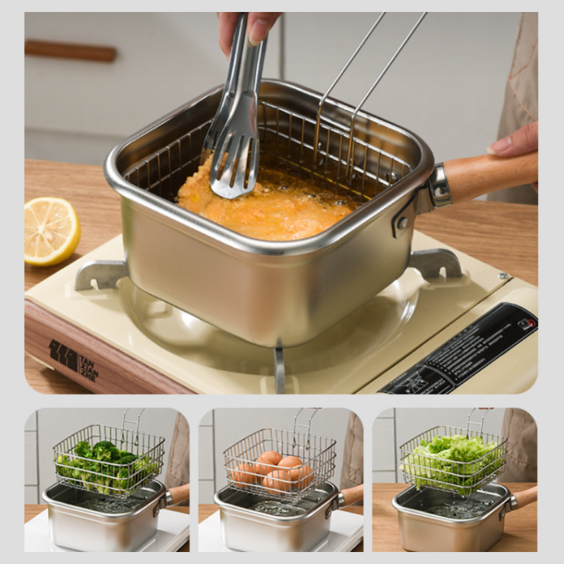 CookMaster™ | Edelstahlherd und Fritteuse