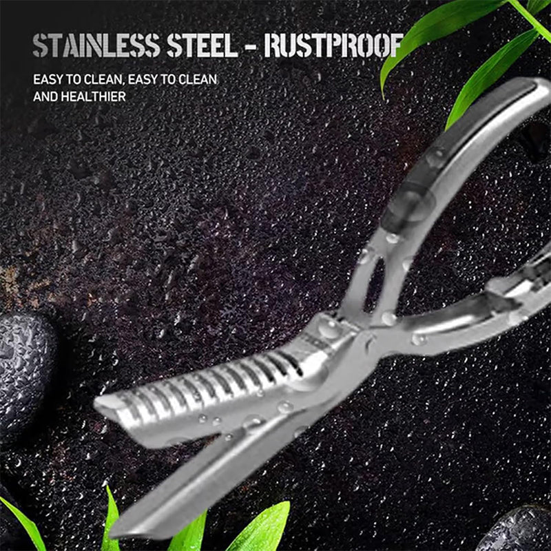 1+1 Gratis | GrillMasterZange™ | BBQ-Zange aus Edelstahl – Perfekter Griff für Rippchen & mehr