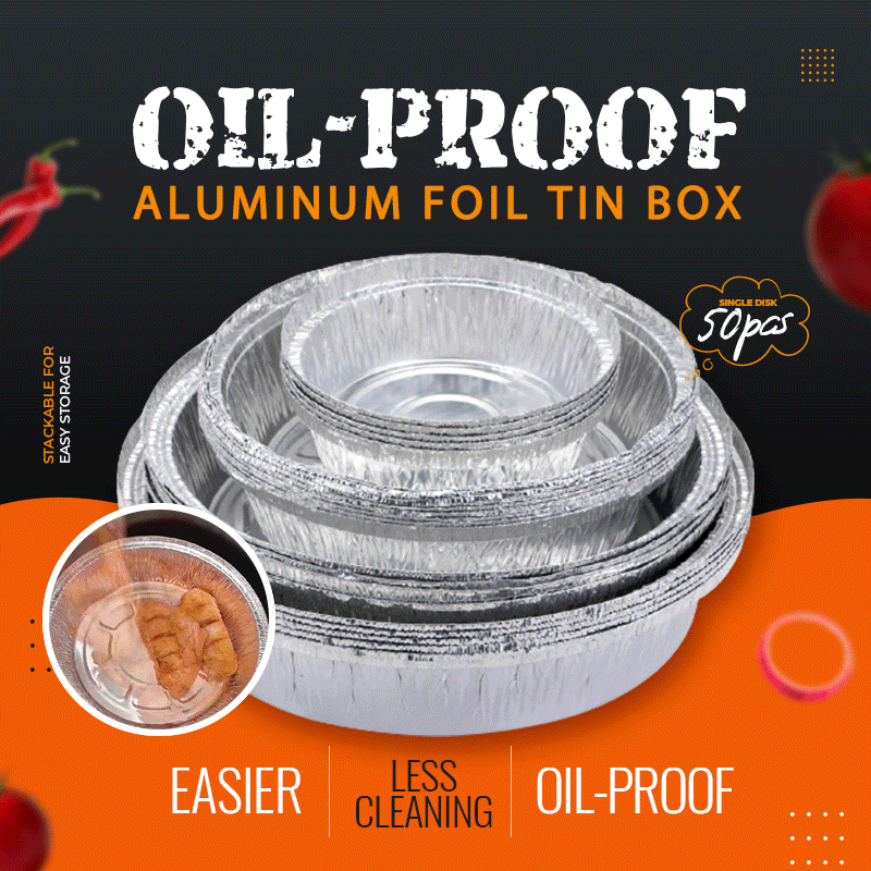 10 + 10 Gratis | FreshFoil™ | Ölfeste Aluminiumbox