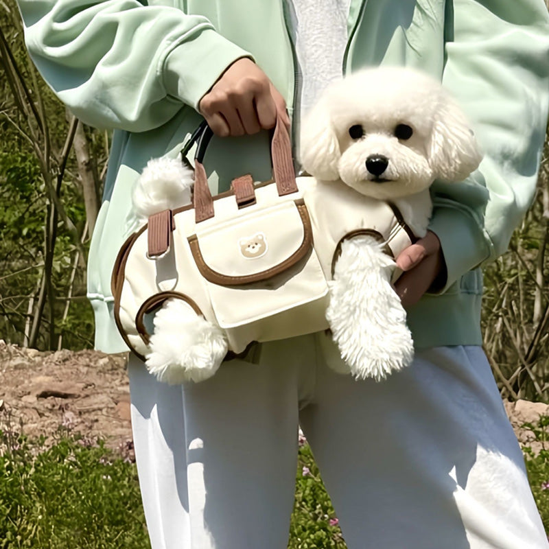 PawPal™ | Tragbarer & atmungsaktiver Haustier-Rucksack für stressfreies Reisen