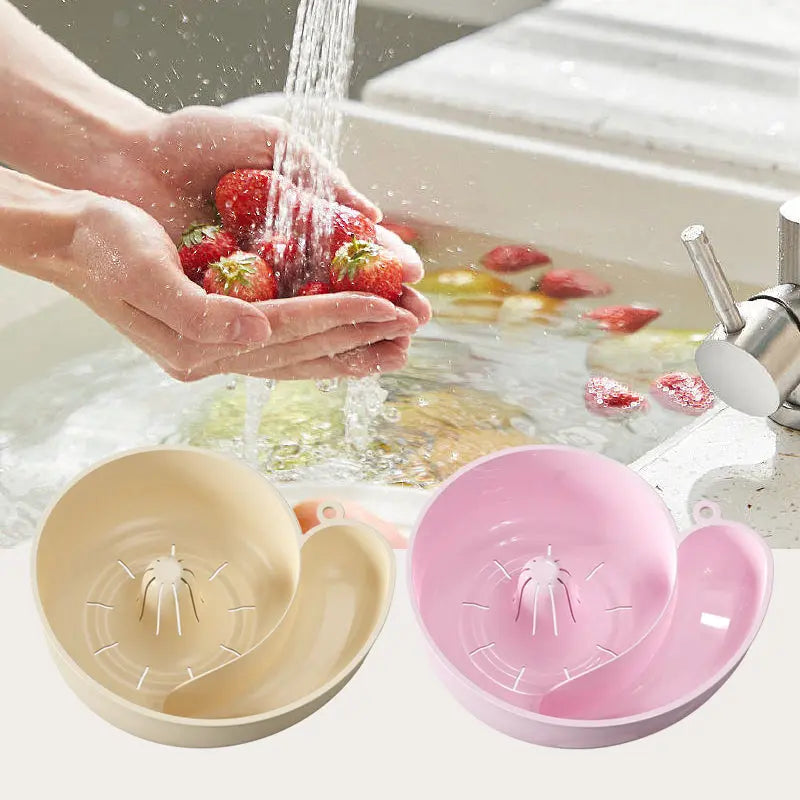 1+1 GRATIS | FreshFlow™ | Automatischer Obst- & Gemüse-Waschkorb
