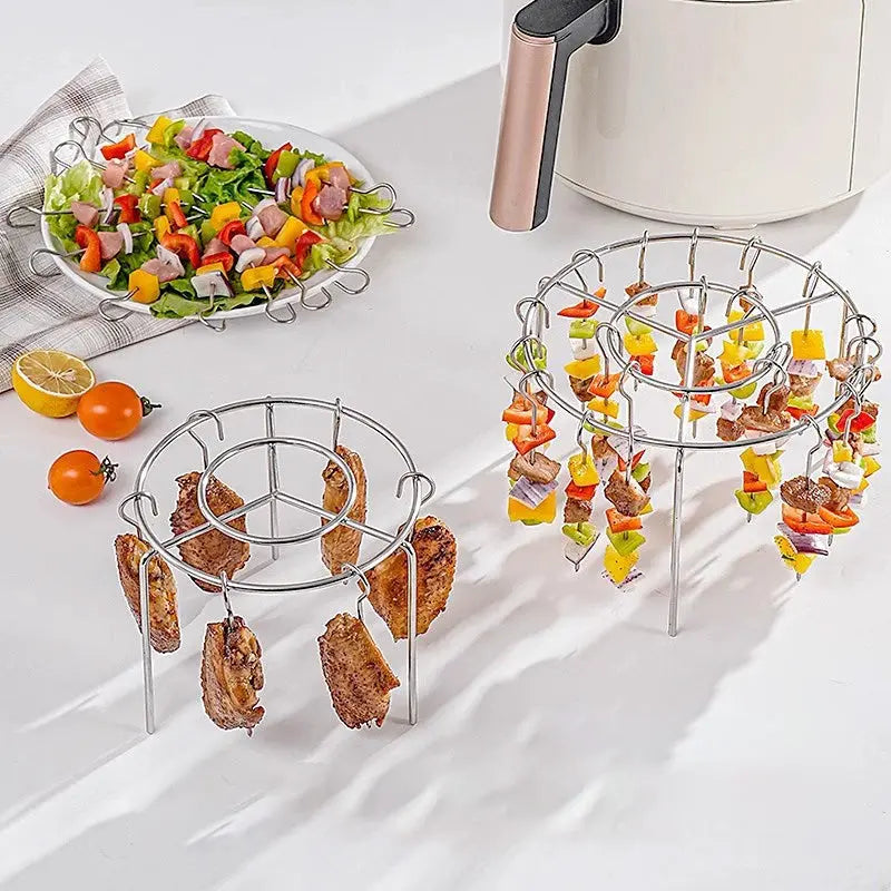 1+2 GRATIS | AirMaxRack™ | Edelstahl-Luftfritteusen-Rost 316L