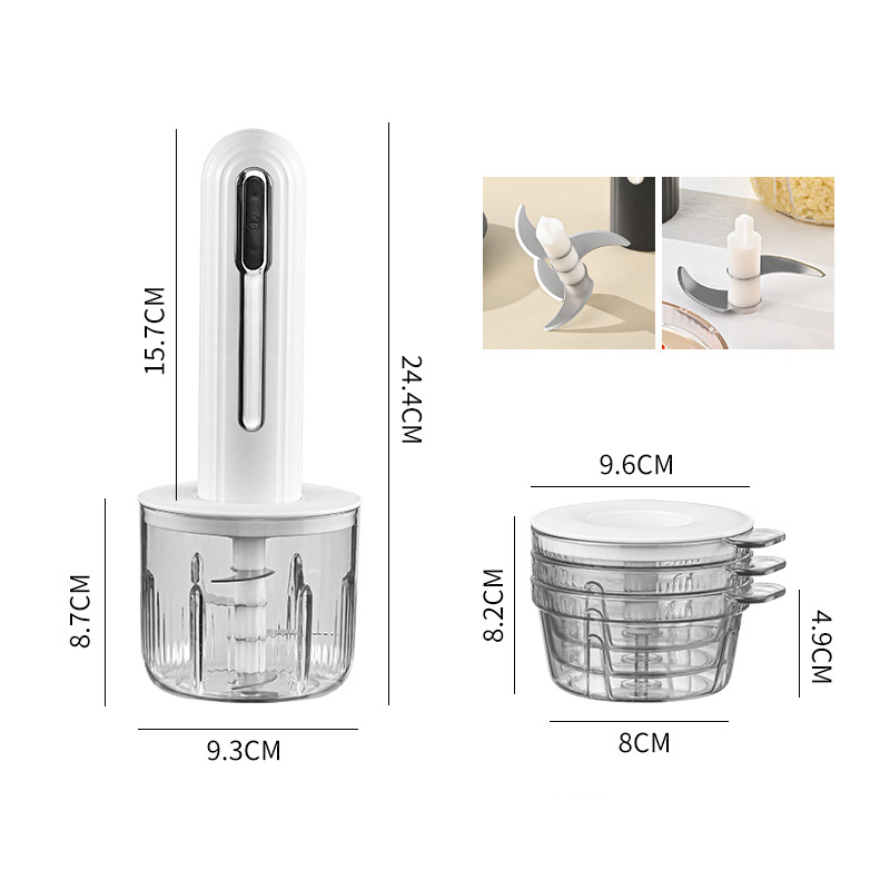 KitchenPro™ | Kabelloser Elektrischer Fleischwolf für Zuhause