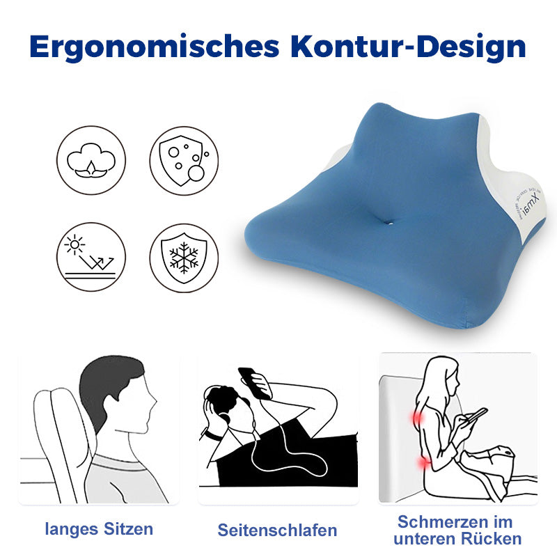 SleepEase™ | Ergonomisches Memory-Foam-Kissen