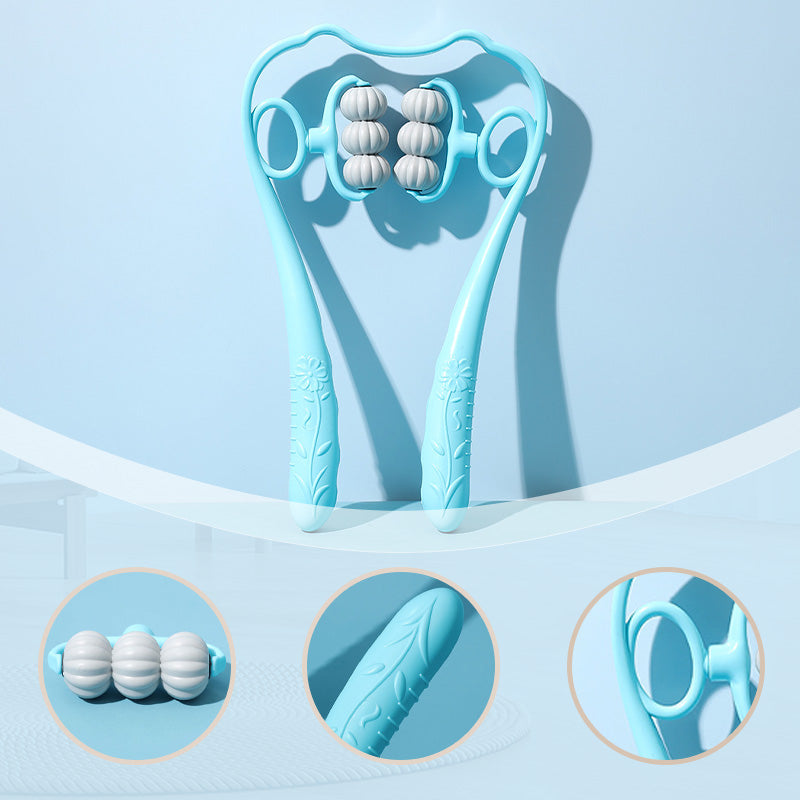 RelaxPro™ | Nackenmassagegerät – Manuelle Massage für Nacken, Rücken & Schultern mit TPR-Massagebällen