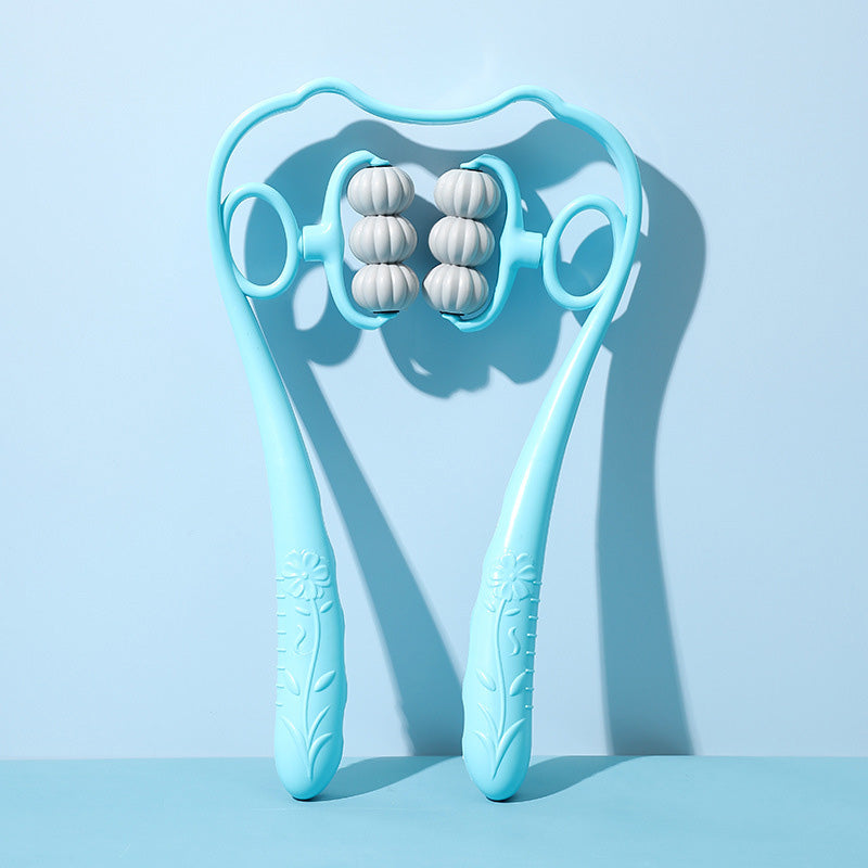 RelaxPro™ | Nackenmassagegerät – Manuelle Massage für Nacken, Rücken & Schultern mit TPR-Massagebällen