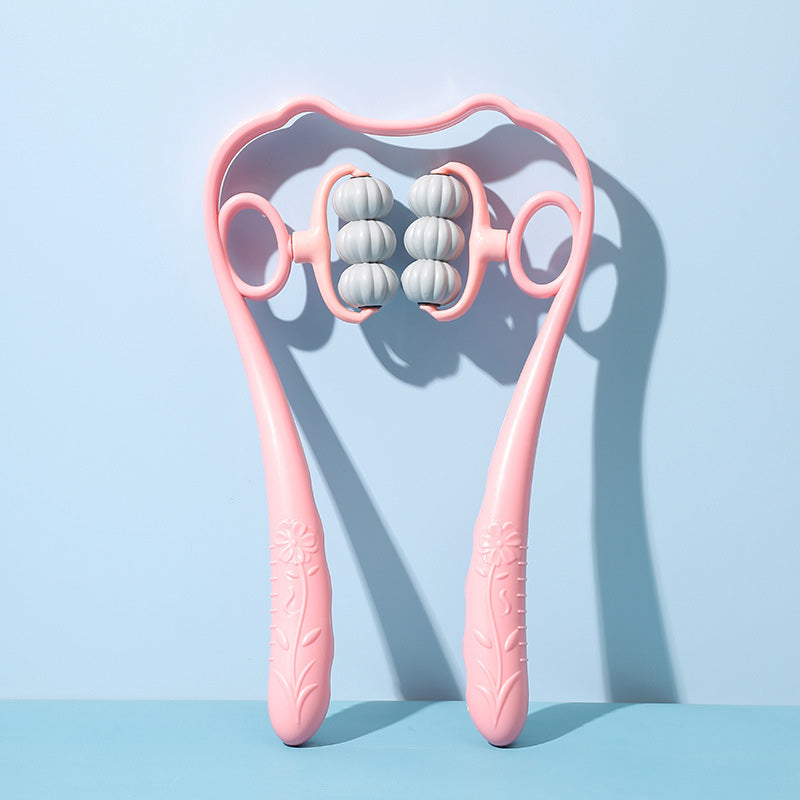 RelaxPro™ | Nackenmassagegerät – Manuelle Massage für Nacken, Rücken & Schultern mit TPR-Massagebällen