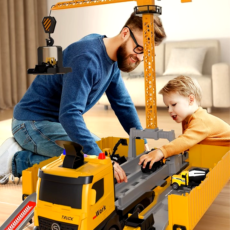 BuildoMax™ | Mega Baustellen Spielset für Kinder