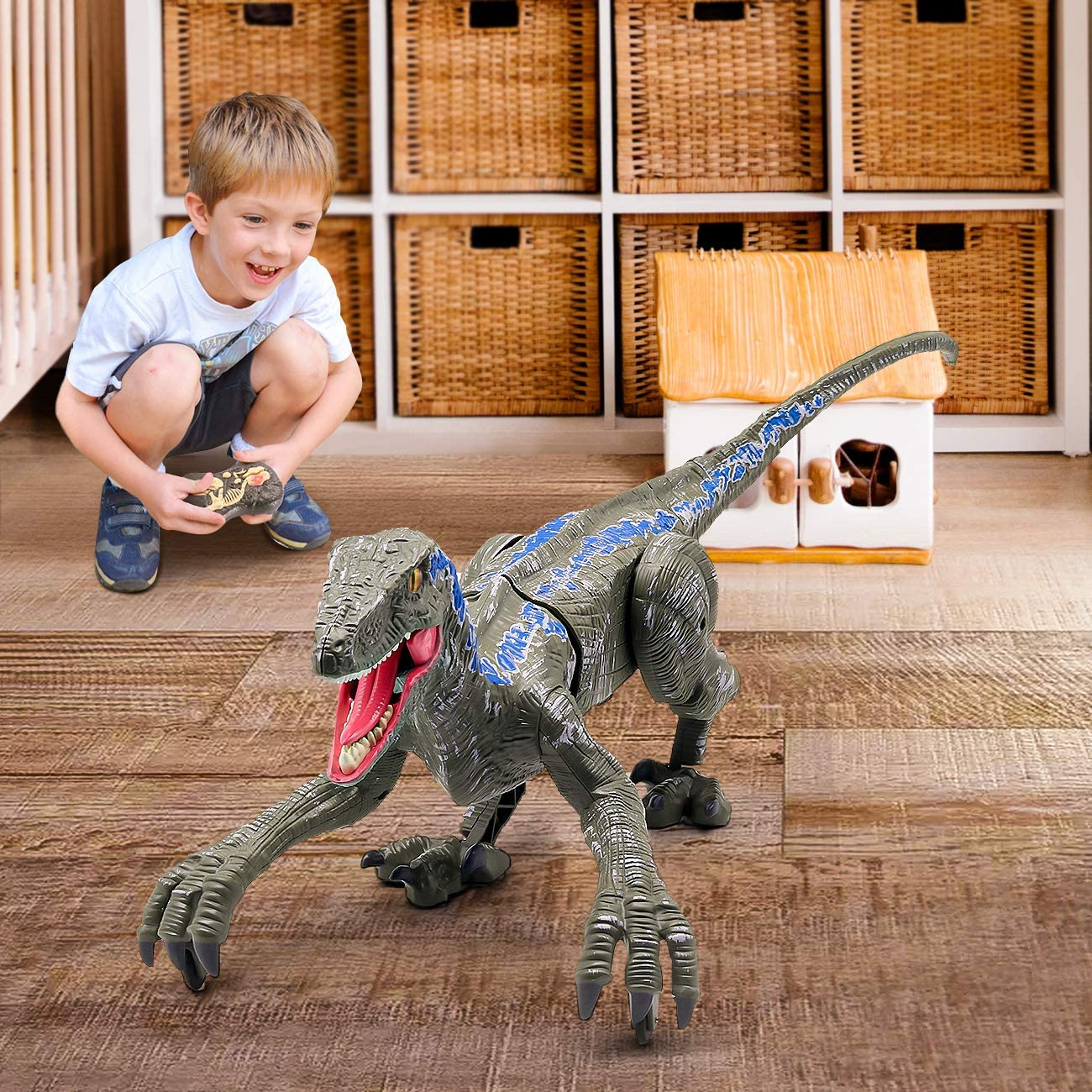 DinoRex™ | Realistischer ferngesteuerter Dinosaurier