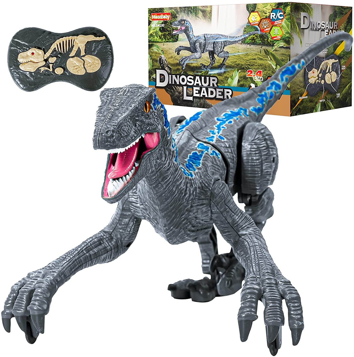 DinoRex™ | Realistischer ferngesteuerter Dinosaurier