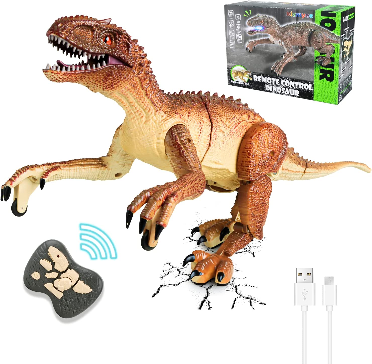 DinoRex™ | Realistischer ferngesteuerter Dinosaurier