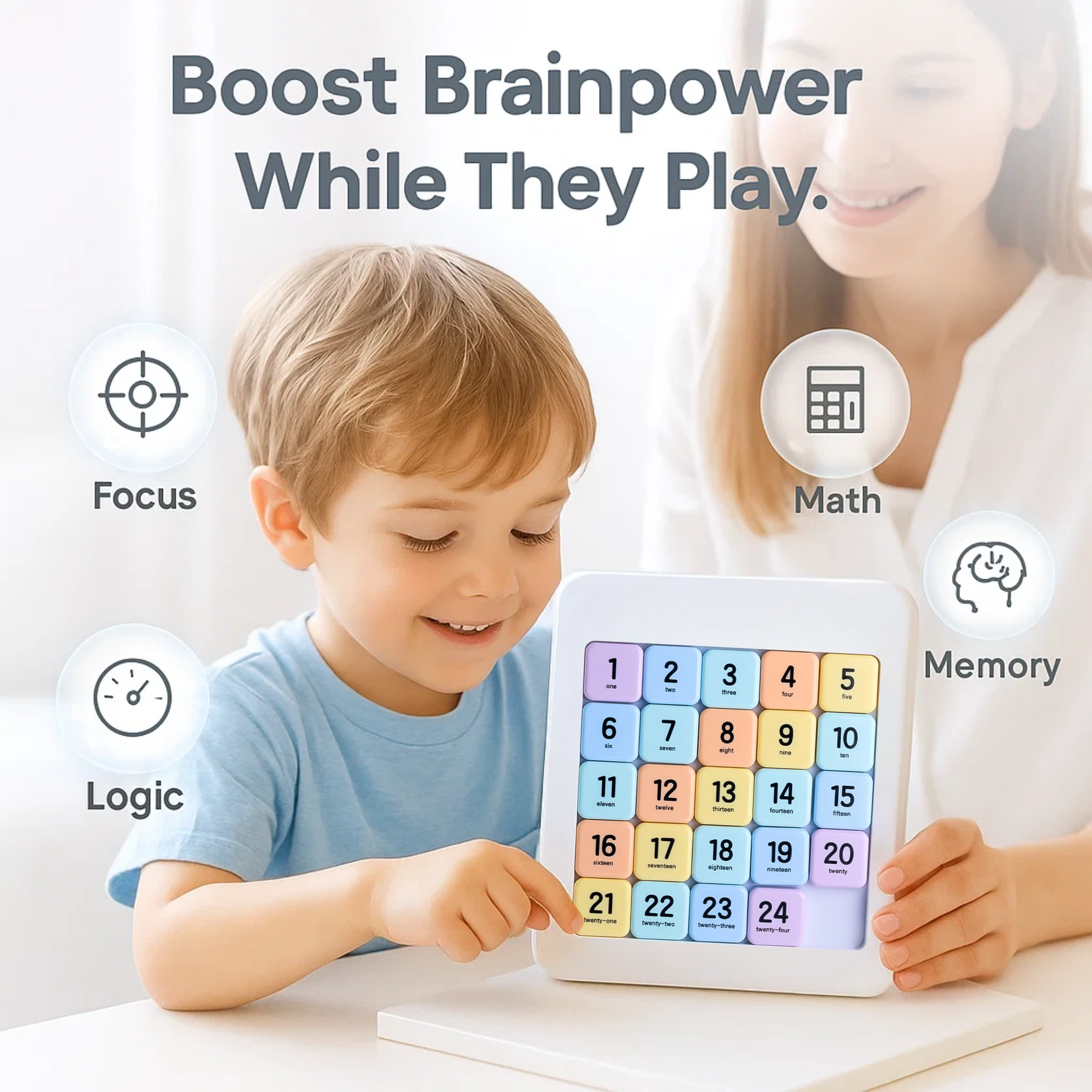 50 % RABATT | BrainBoost™ | Schiebepuzzle