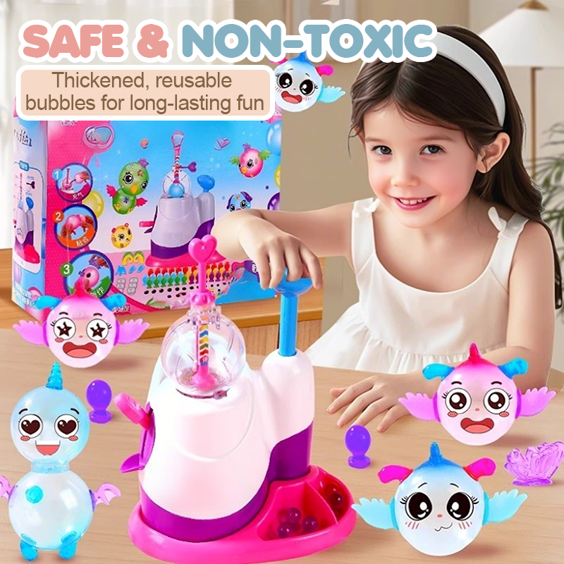 BubbleMagic™ | DIY Seifenblasen-Set mit Pumpe