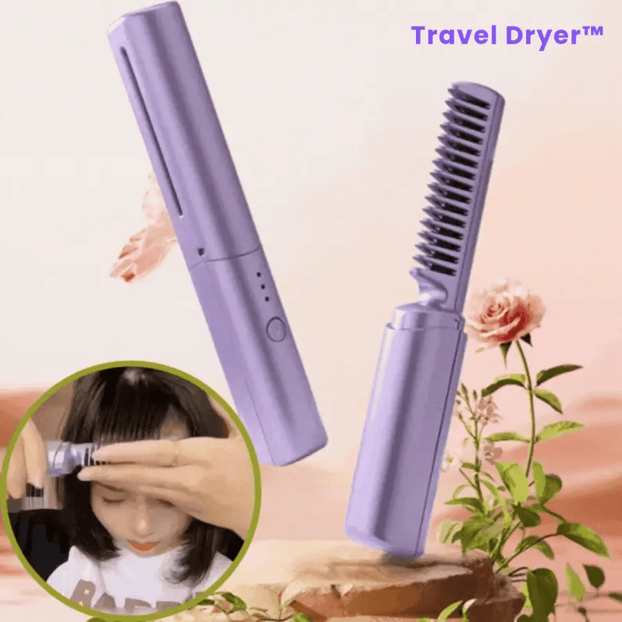 50% Rabatt | TravelDryer™  | Schnelles und einfaches Haarstyling für unterwegs