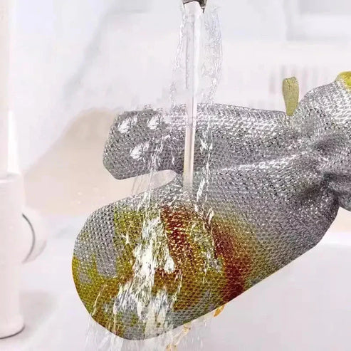 CleanWash™ | Praktische Geschirrspülhandschuhe für Müheloses Reinigen